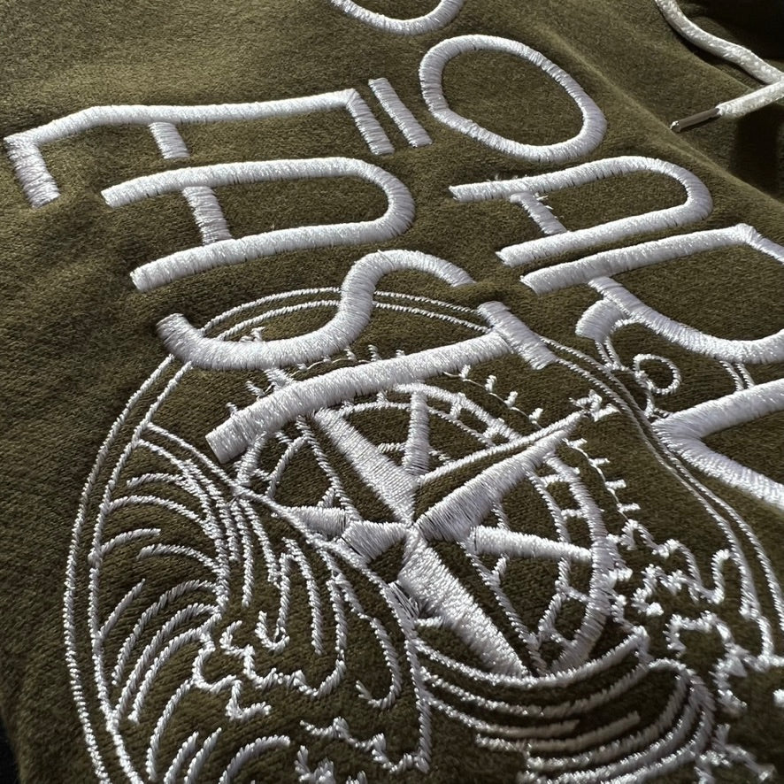 Blackboard East Hoodie (Olive) - Blackboard East